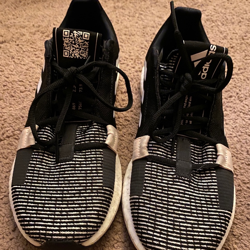 Adidas Boosts, lightly used.